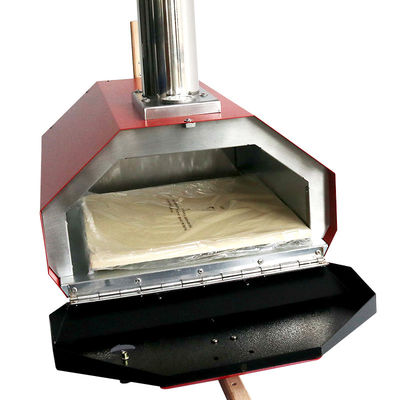 16 Inch Portable Pellet Pizza Maker Stove with Orange Color and Powder Spraying Surface