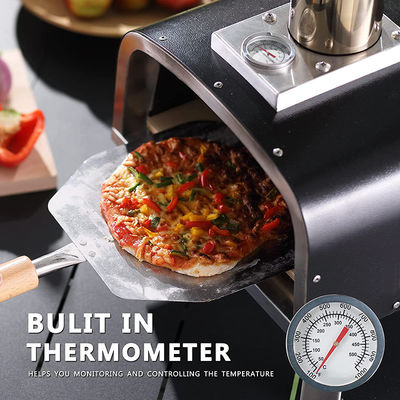 Temprature Control Modern Garth Pizza Oven for Pizza Maker Single Freestanding Black
