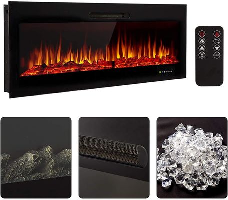 Private Mold Household Nine Colors Decor Flame Electric Linear Fireplace Stove Heater
