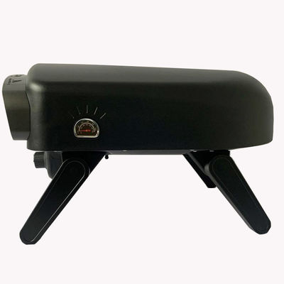 5000W Power Foldable Leg 14 Inch Stainless Steel Pizza Gas Oven for Commercial Baking