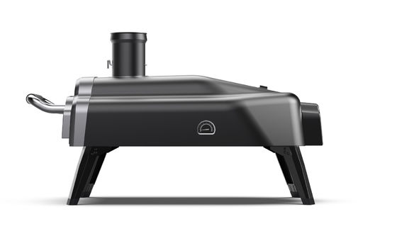 Matte Process Custom Stainless Steel 14" Pellet Rotating Pizza Oven for Outdoor Baking