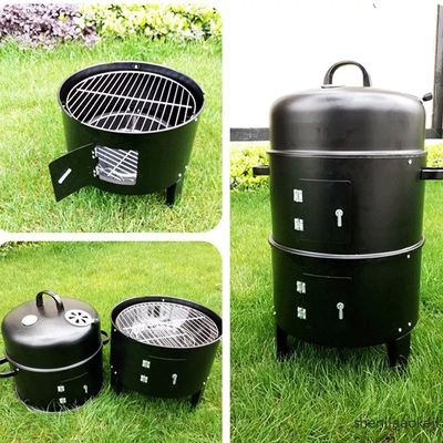 Metal Type Cold Rolled Steel Charcoal Rottiserie Shawarma Chicken BBQ Barbecue Grill