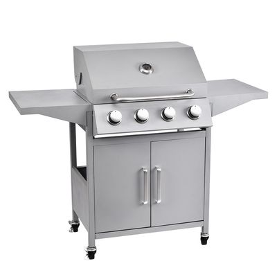 Moveable High Heat Stainless Steel Gas Type Butane Rotisserie Barbecue Oven Bbq Grill