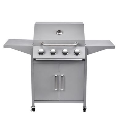 Customized Logo Acceptable 4 Burners Gas BBQ Grill for end Grilling of Chicken and Beef