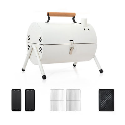 Compact Pellet Charcoal BBQ Meat Smokers Machine Small Portable Mini Smoker Grill
