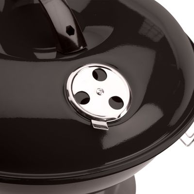 Apple Shape Charcoal Grill Portable Outdoor Camping Ball Mini Barbeque with Locking Lid