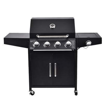 Backyard BBQ Smokeless Portable Outdoor BBQ Gas Grill Smoker with Temperature Control