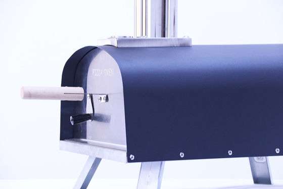 Outdoor Stainless Steel Mini Wood Fired Pizza Oven for Home Cooking 81.5*42*85cm