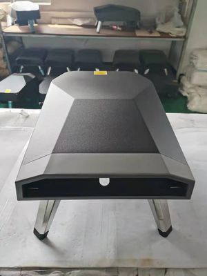 Gas Powered 12inch Portable Kitchen Pizza Maker Baking Machine for Outdoor Commercial